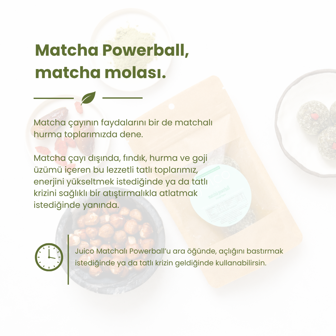 Matcha Powerball - 5'li Paket