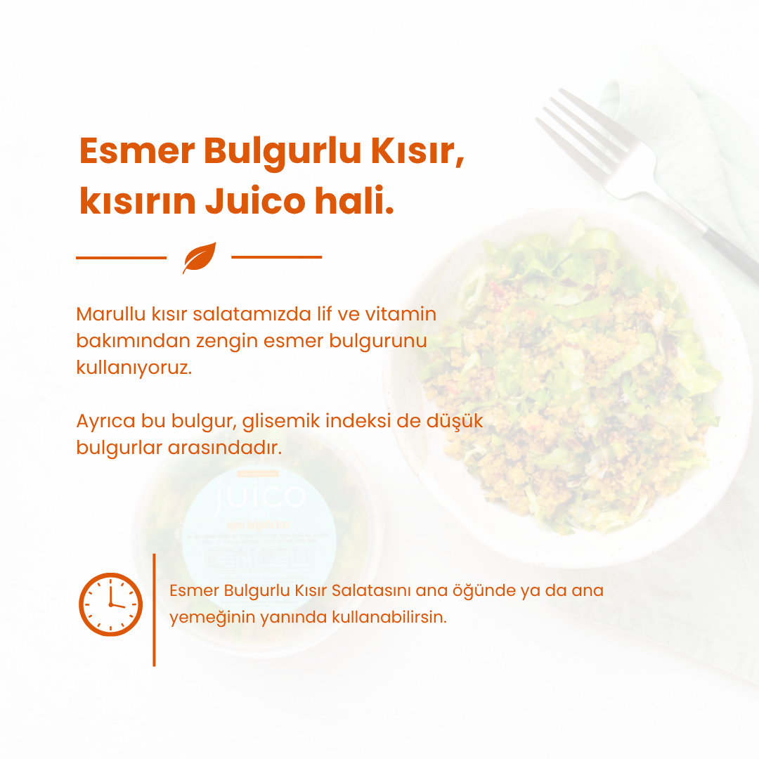 Esmer Bulgurlu Kısır