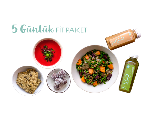 5 Günlük Fit Paket - Pazartesi Başlangıç