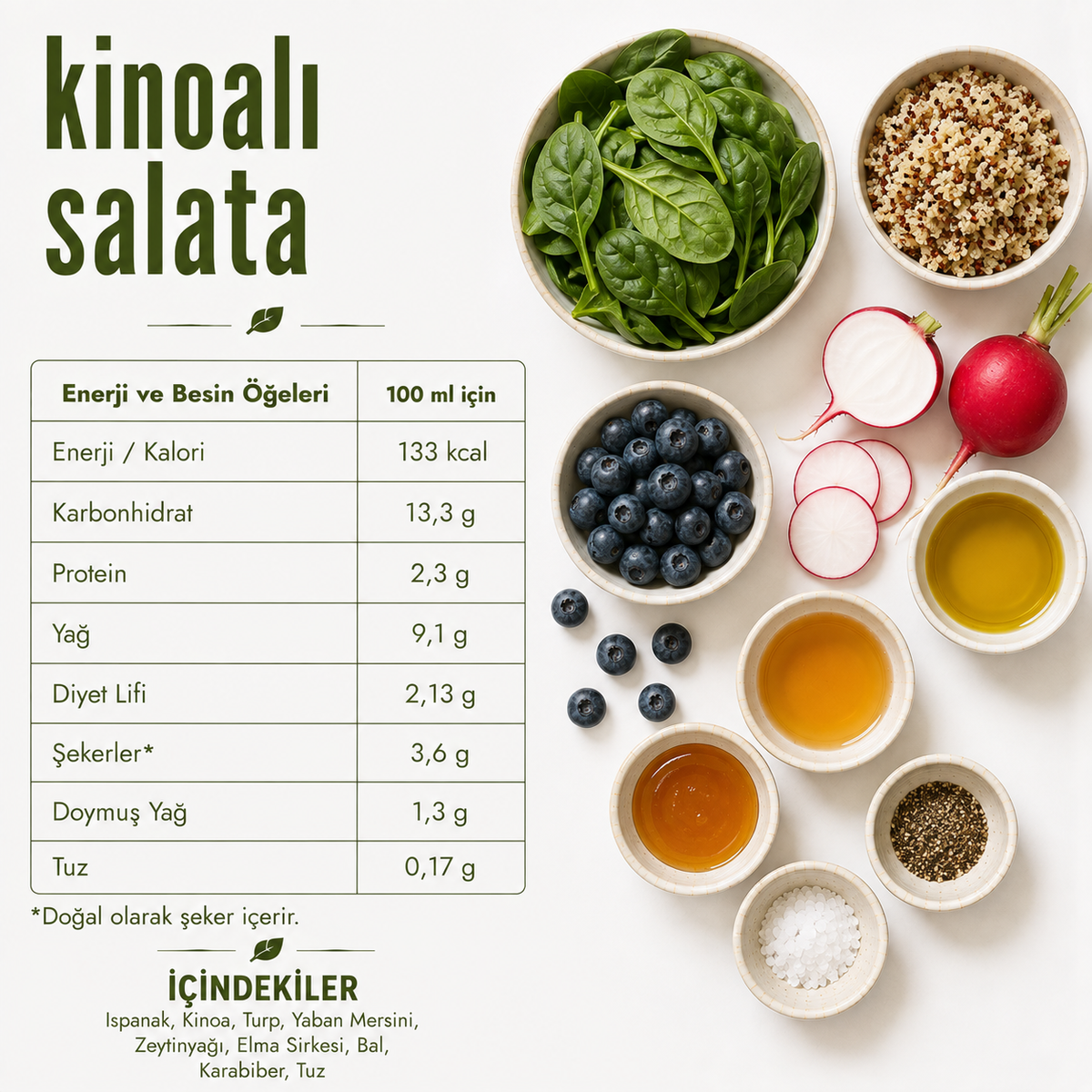 Kinoa Salatası