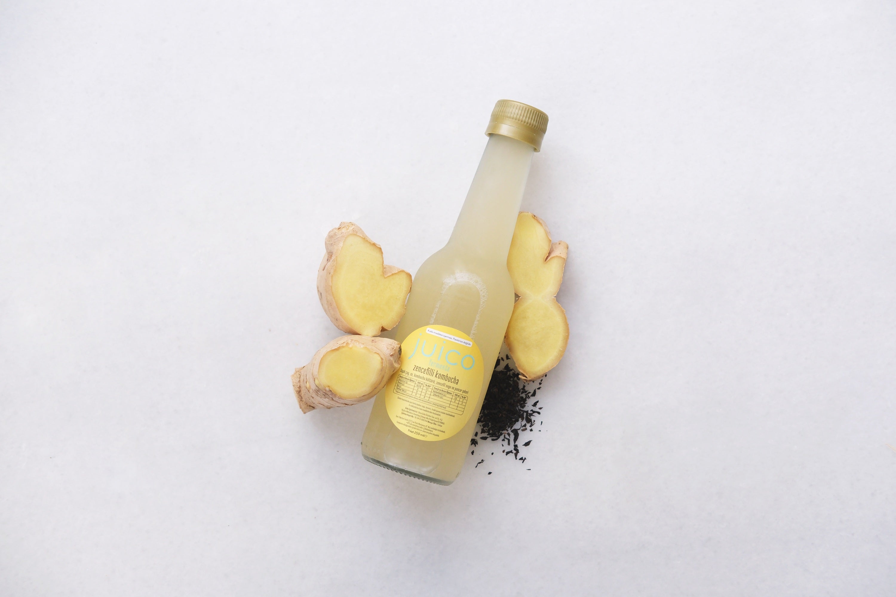 Zencefilli Kombucha